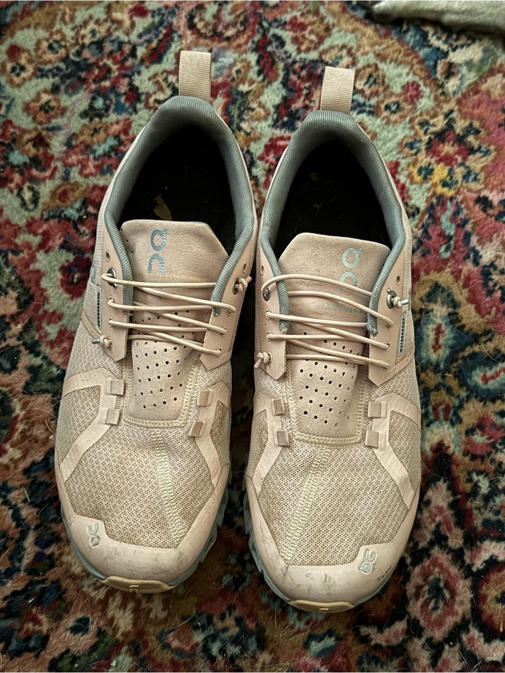 On Running Beige/Tan Women's Athletic Sneakers
